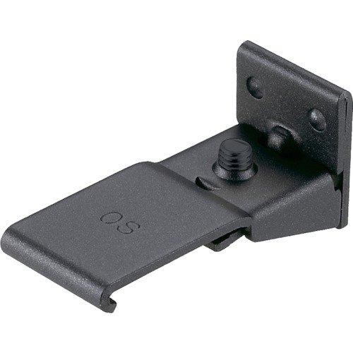 あすつく対応 「直送」 岡田 12T41BL カーテンレール用オプション Ｄ３０Ｓブラケット ブラッ...