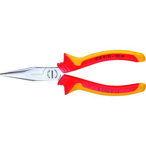あすつく対応 「直送」 ＧＥＤＯＲＥ 1552112 絶縁ラジオペンチ ＶＤＥ８１３２Ｈ １６０ｍｍ...