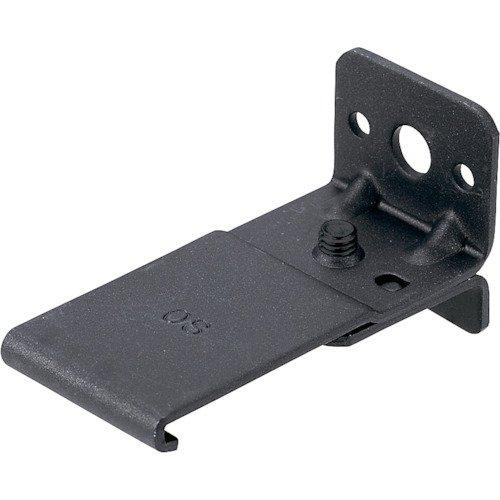 あすつく対応 「直送」 岡田 15T41BL カーテンレール用オプション Ｓブラケット ブラック