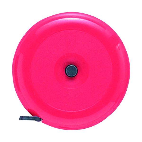 あすつく対応 「直送」 クロバー 25-204 まんまるメジャー　赤 25204