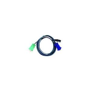 ＡＴＥＮ 2L-5202U ＵＳＢ　ＫＶＭケーブル　ＳＰＨＤタイプ　１．８ｍ 2L5202U