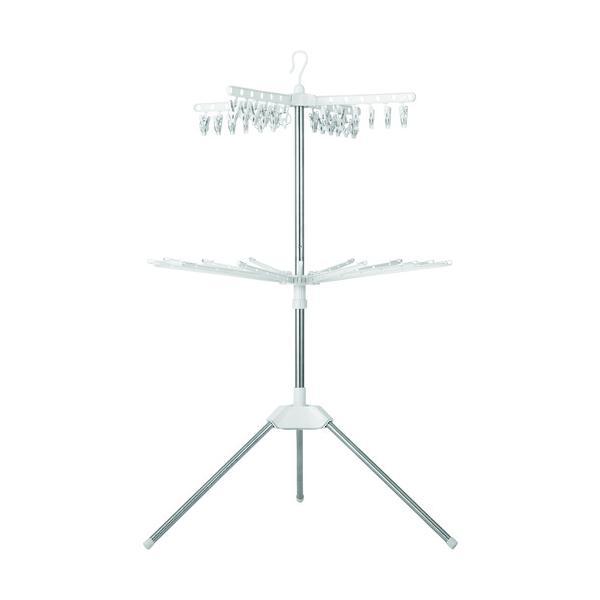 ＩＲＩＳ CLS-132R ５３１６９１ステンレス室内物干しパラソル２段 CLS132R 洗濯 アイ...