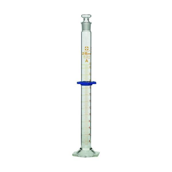 あすつく対応 「直送」 ＳＩＢＡＴＡ 023550-25 有栓メスシリンダー　スーパーグレード　２５...