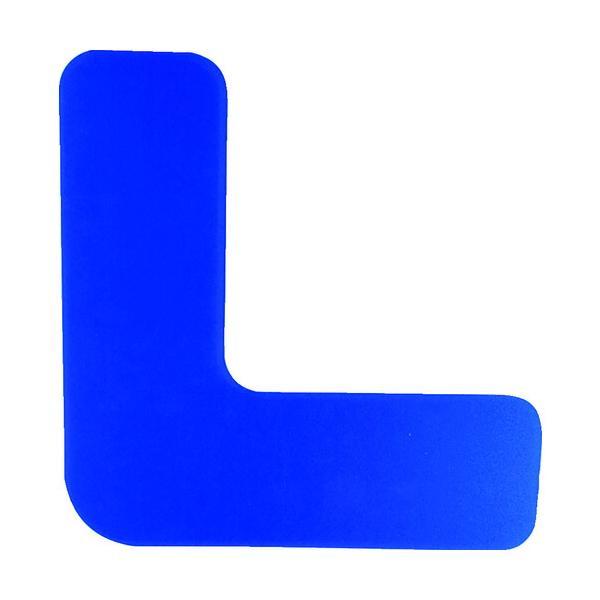 あすつく対応 「直送」 セーフラン 10942 高耐久５Ｓフロア表示ステッカー Ｌ型 １０枚セット ...