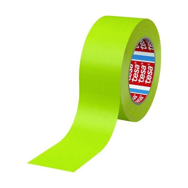 あすつく対応 「直送」 ｔｅｓａ 4671-25-25-FY 補修用布テープ　蛍光イエロー　２５ｍｍ...