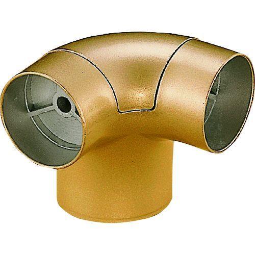 あすつく対応 「直送」 ＳＨＩＲＯＫＵＭＡ BR-178-35-AG 手すり用接続金具 ユニバーサル...