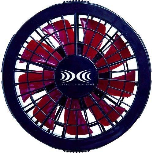 あすつく対応 「直送」 ジーベック FAN2200R-999-888 ワンタッチファン単体２個 クロ...