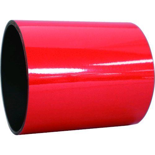 あすつく対応 「直送」 日東エルマテ HMG-100R 反射マグネットシート　１００ｍｍ×１ｍ　レッ...