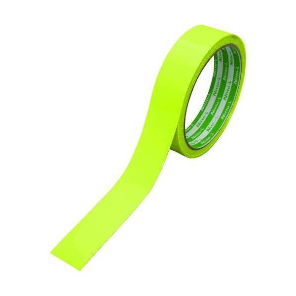 あすつく対応 「直送」 日東エルマテ NBK-2405CLY 高輝度蓄光蛍光テープ エルクライトレモ...