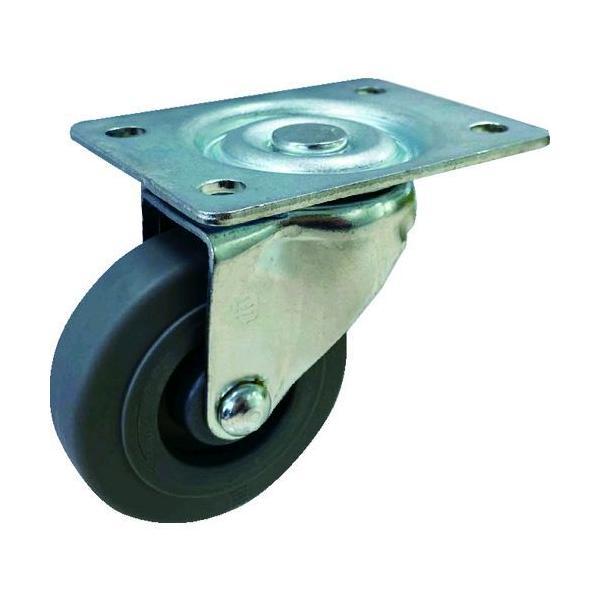 あすつく対応 「直送」 ＳＡＭＳＯＮＧ TP3630-01MIR プレート式軽荷重用キャスター　７６...