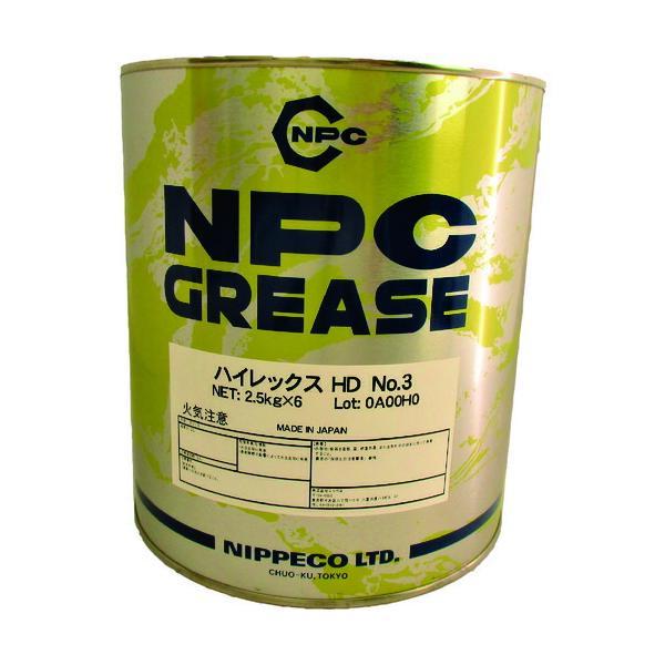 ニッペコ 10103073 自動車ホイールベアリング用　ハイレックスＨＤ　Ｎｏ．３　２．５ｋｇ