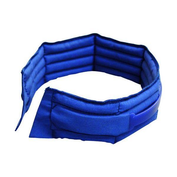 あすつく対応 「直送」 緑十字 375116 熱中対策用品　涼感ワーククーラー　ブルー