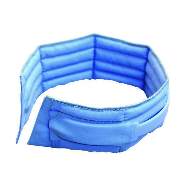 あすつく対応 「直送」 緑十字 375117 熱中対策用品　涼感ワーククーラー　サックス