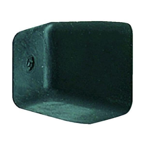 あすつく対応 「直送」 ＴＲＵＳＣＯ DS2020-BK スクエア戸当たり ２０Ｘ２０ 黒 DS20...