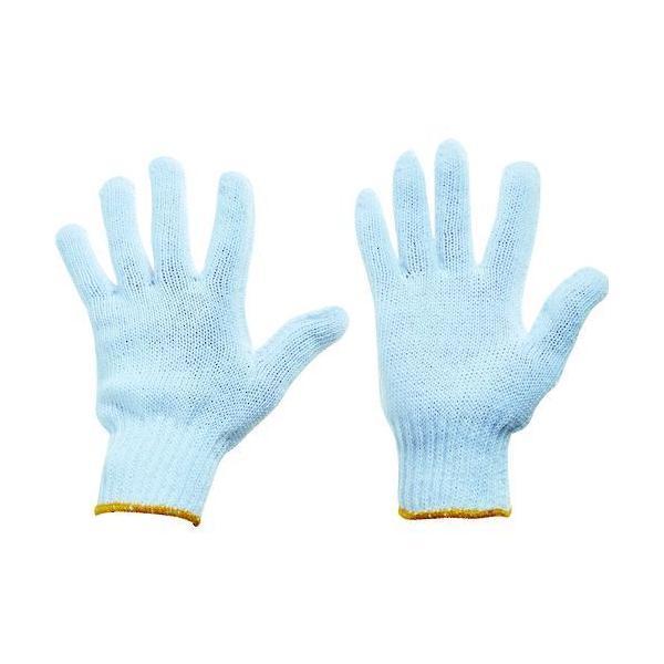 あすつく対応 「直送」 ＴＲＵＳＣＯ KG10G-10 混紡軍手 指又補強編みタイプ １０双組 フリ...