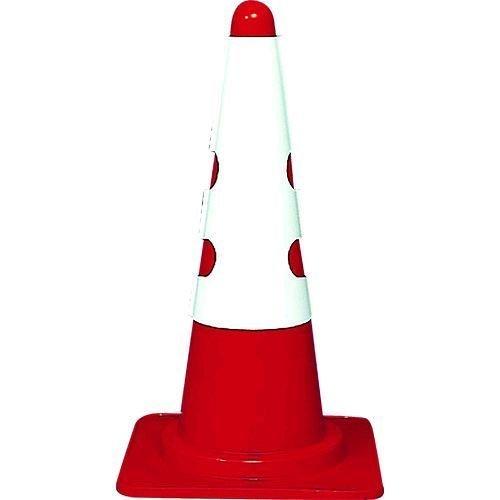 あすつく対応 「直送」 ＴＲＵＳＣＯ T385-70A カラーコーン用カバー 無地 軟質ビニール T...