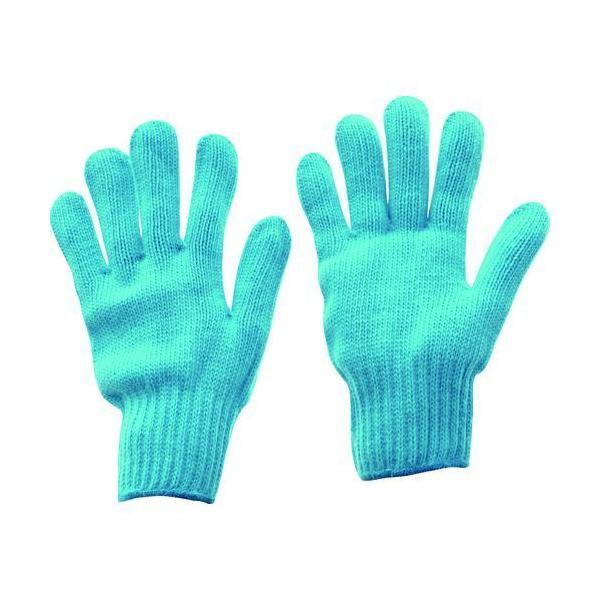 あすつく対応 「直送」 ＴＲＵＳＣＯ TCNG-B カラーナイロン軍手 青 TCNGB 青19524...