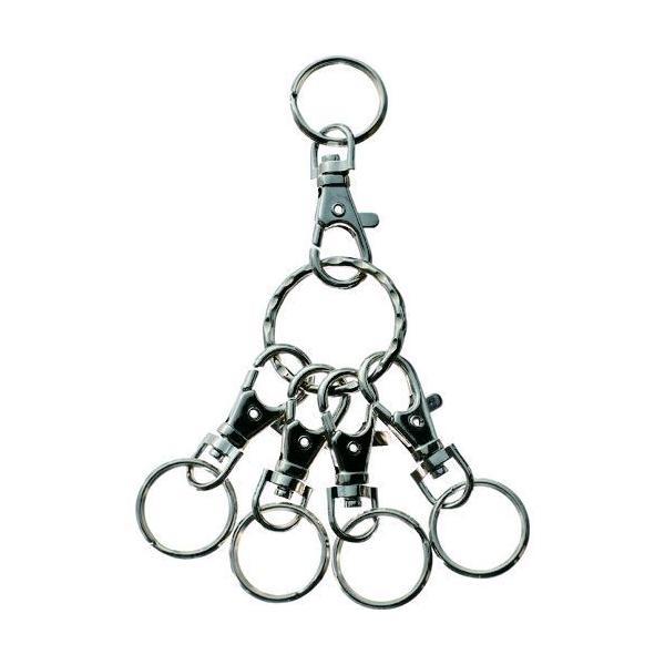 あすつく対応 「直送」 ＴＲＵＳＣＯ TKHR-SV キーホルダー　リング　シルバー TKHRSV