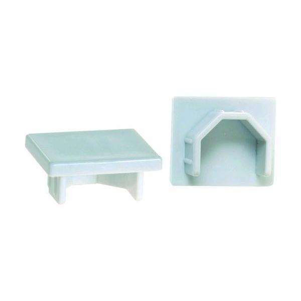 あすつく対応 「直送」 ＴＲＵＳＣＯ TMCE-SV ピクチャーレール用　エンドキャップ　２個入　シ...