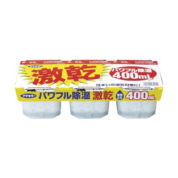 あすつく対応 「直送」 フマキラー 439014 除湿・脱臭剤 激乾 ４００ｍｌ ３個パック