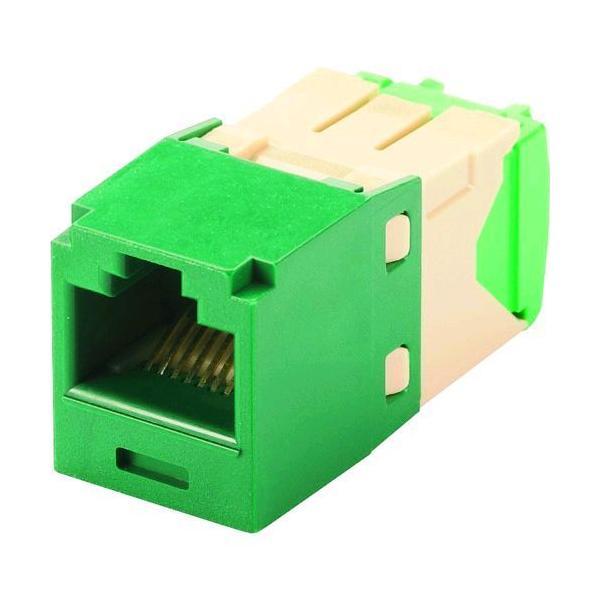 あすつく対応 「直送」 パンドウイット CJT688TGGR カテゴリ６ モジュラージャック 細径タ...