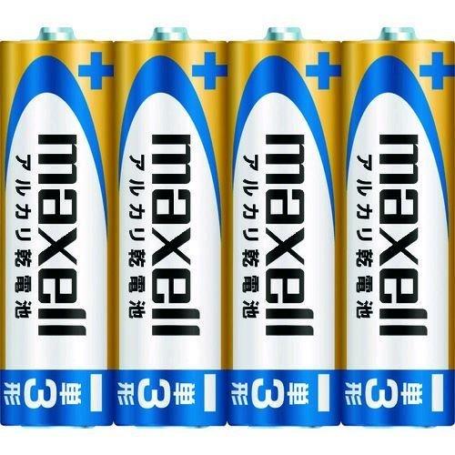 あすつく対応 「直送」 マクセル LR6(GD)4P アルカリ乾電池単３ ４個入り LR6GD4P