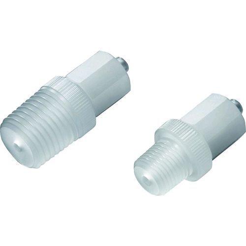 あすつく対応 「直送」 フロンケミカル NR0302-001 ＰＣＴＦＥオス・ルアーロック継手　Ｒ１...