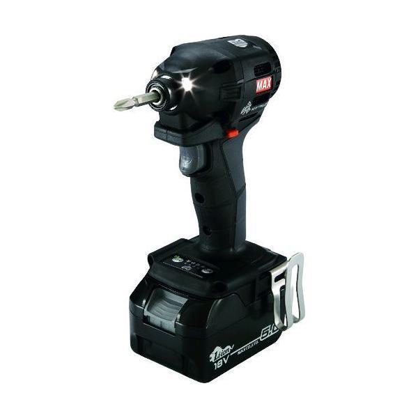あすつく対応 「直送」 ＭＡＸ PJ-ID153K 充電式ブラシレスインパクトドライバ本体のみ黒 P...