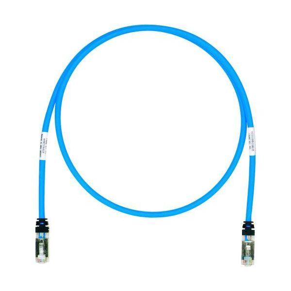 パンドウイット STP6X2.5MBU ＣＡＴ６Ａ／ＣＡＴ６　シールドパッチコード　２．５ｍ　青　Ｓ...