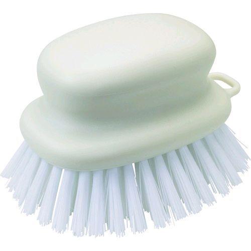 あすつく対応 「直送」 ＭＡＲＮＡ W601W お風呂のブラシ　ホワイト