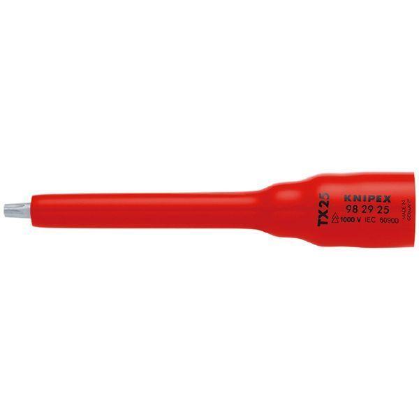 クニペックス KNIPEX 9829-25 １０００Ｖ絶縁ソケットＴ×２５ 982925