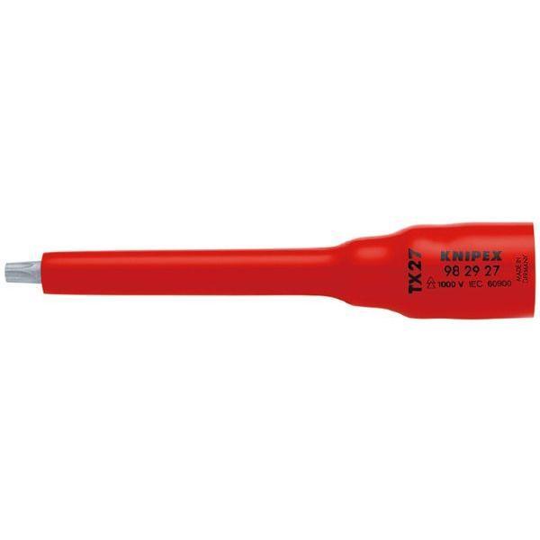 クニペックス KNIPEX 9829-27 １０００Ｖ絶縁ソケットＴ×２７ 982927