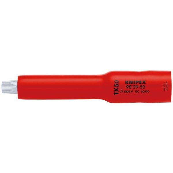 クニペックス KNIPEX 9829-50 １０００Ｖ絶縁ソケットＴ×５０ 982950