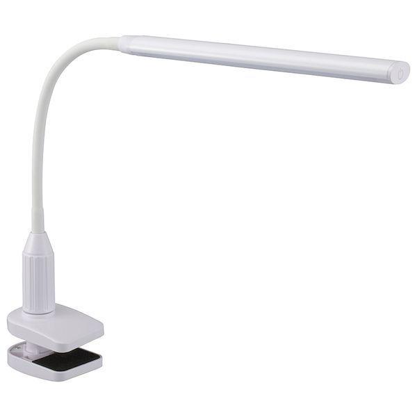 オーム電機 LTC-LS24-W クランプ式ＬＥＤデスクスタンド（540lm/ホワイト） LTCLS...