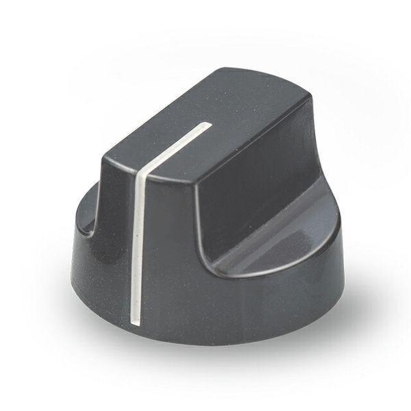 サトーパーツ K-90-M ツマミ サイズφ25−24 黒 K90M