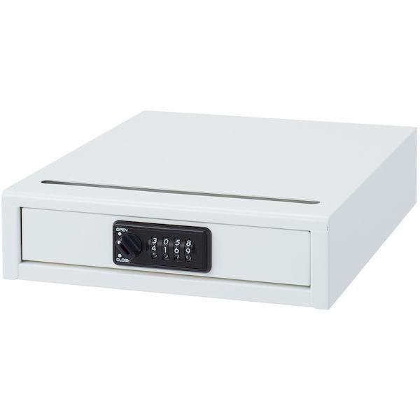 ナカバヤシ AL-DS200シロ セキュリティデスクトップケースダイヤル錠 ALDS200シロ