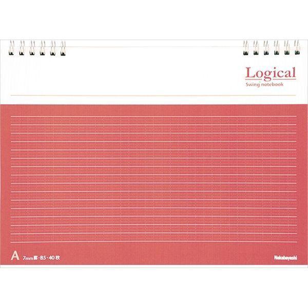 ナカバヤシ NW-B501YA/COC FSC−MXロジカルWリングノートB5 A罫ヨコ40枚 NW...