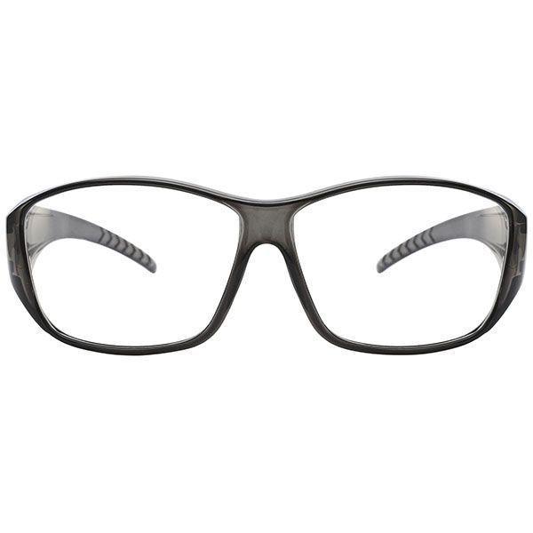 CKG-01-1 花粉粉塵保護メガネ グラスオンタイプ ブラック CKG011