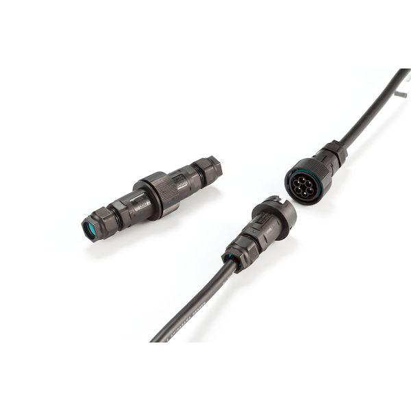 あすつく対応 「直送」 タカチ電機工業 THB405-8P 直送 代引不可 プラグ式防水中継コネクタ...