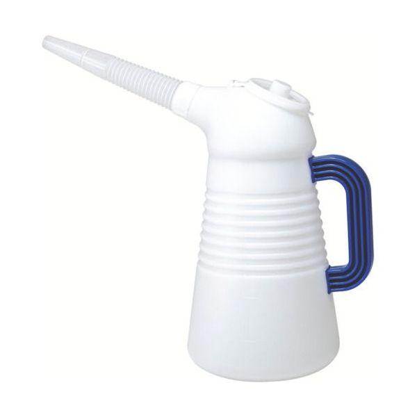 あすつく対応 「直送」 フルプラ 320B オイルジョッキ　２リッターブルー