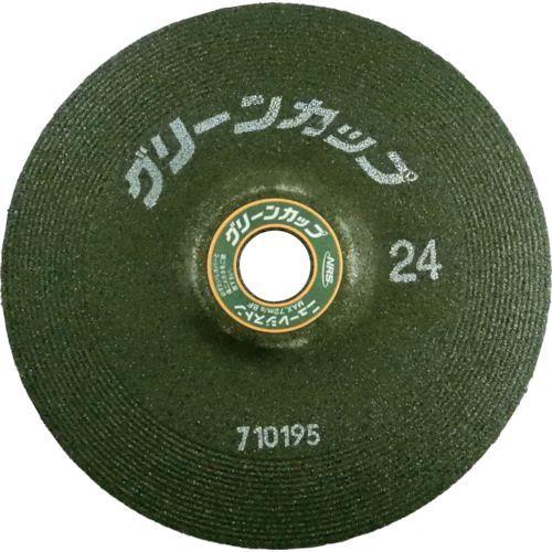 あすつく対応 「直送」 ＮＲＳ GCP1806-24 【25個入】 研削砥石　グリーンカップ　１８０...