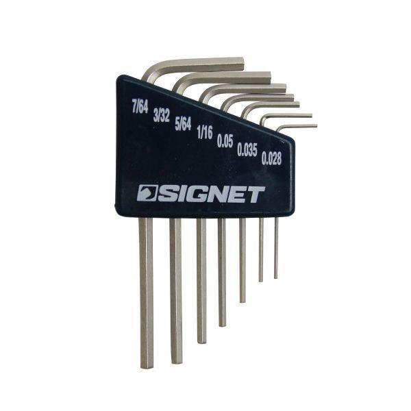 シグネット SIGNET 35062 六角棒レンチ7本セット 0．028−7／64”