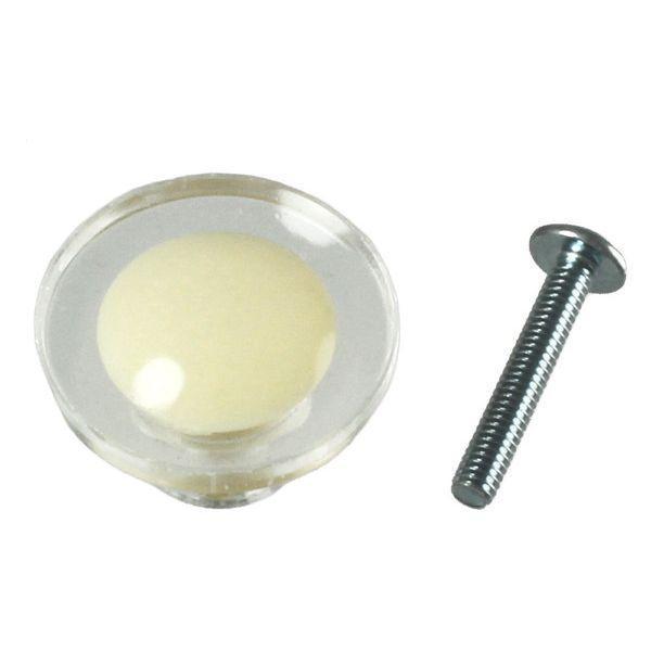 ハイロジック 4960983304297 T-429 クリスタルつまみ 30mm クリーム