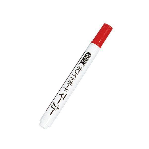 馬印 BBG-R ホワイトボード用マーカー BBG 1セット 20本 赤 字サイズ中字 BBGR