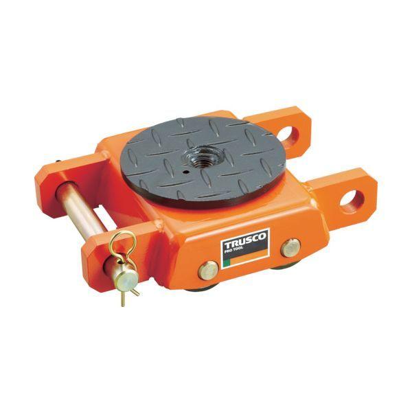 あすつく対応 「直送」 トラスコ TRUSCO TUW-3S オレンジローラー ウレタン車輪付 標準...