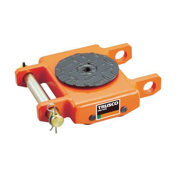 あすつく対応 「直送」 トラスコ TRUSCO TUW-5T オレンジローラー ウレタン車輪付 低床...