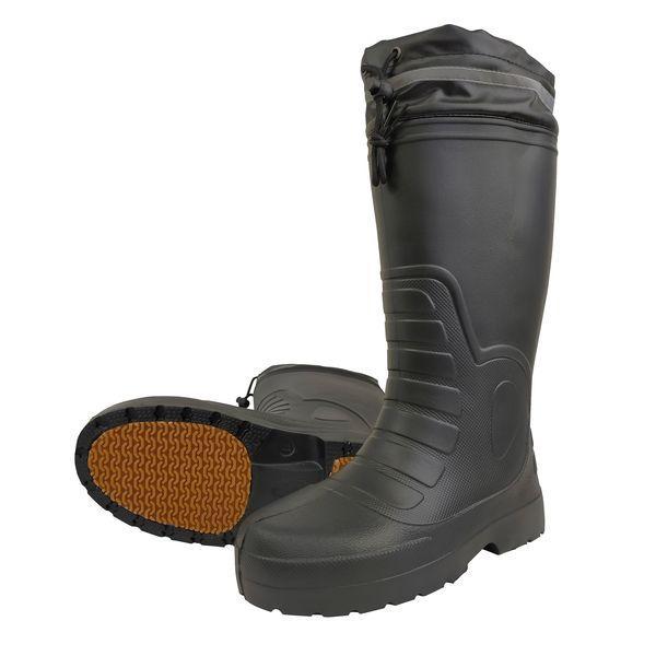 喜多 KITA 4931530565843 柔らかい防寒EVAラバーブーツ 裏ボア カバー付 KR8...