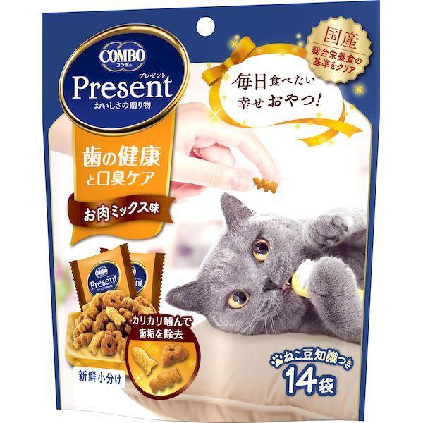 日本ペットフード 4902112051122 コンボ プレゼント キャット おやつ 歯の健康と口臭ケ...