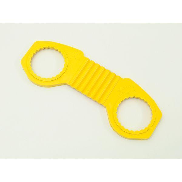 【個数：1個】ZYW33105 直送 代引不可 Zafety Lug Lock／イエロー