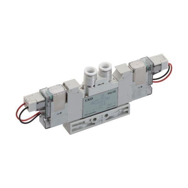 あすつく対応 「直送」 ＣＫＤ 4GA120R-C6-E2-3 パイロット式5ポート弁 ダイレクト配...